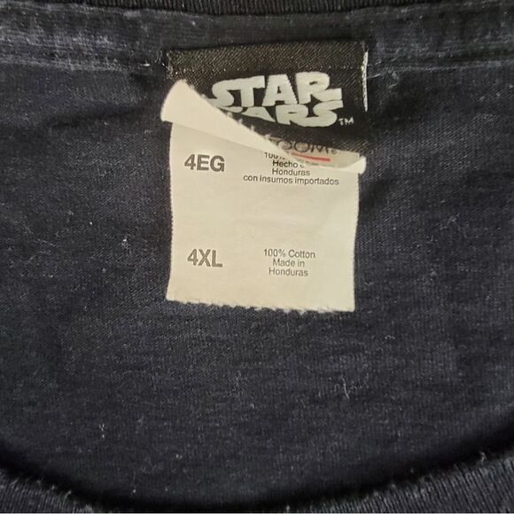 Star Wars Darth Vader Sith Lord Smoke Portrait T-Shirt 4 XL - Picture 8 of 12